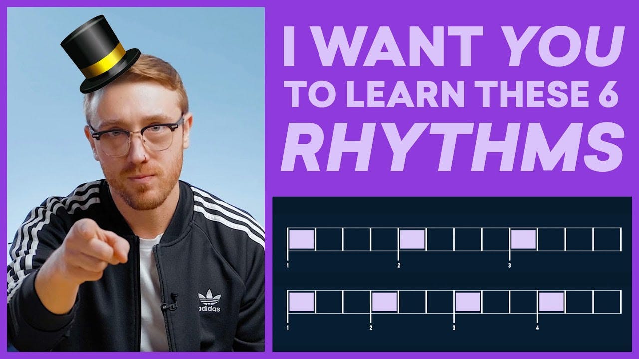 Matt breaks down 6 essential rhythms.